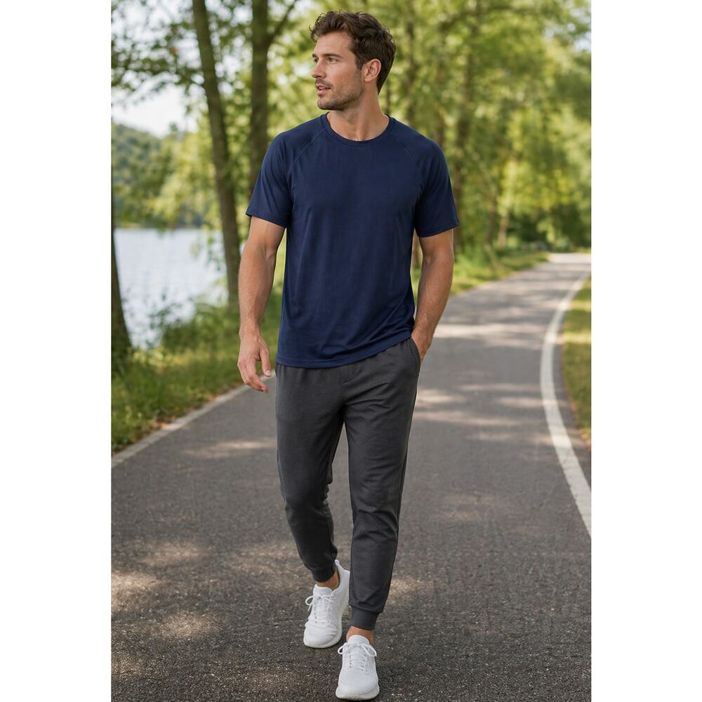 Holure Men's XL Assorted 3 Pack Short Raglan Sleeve T Shirt Activewear OS7-14